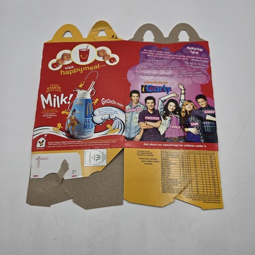 Scatola happy meal mcdonalds - scatola,