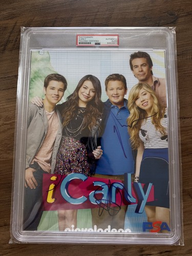 Foto firmata 8x10 icarly cast - firmata,