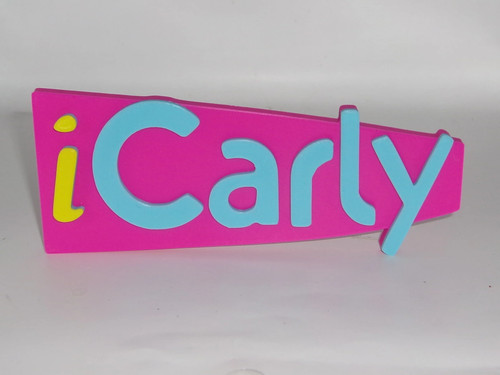 Icarly insegna logo stampata - logo,